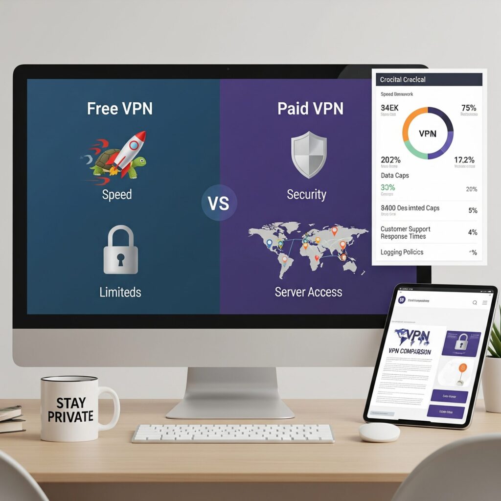 free vs paid vpn