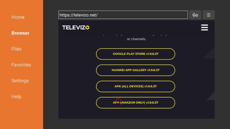 Televizo downloader