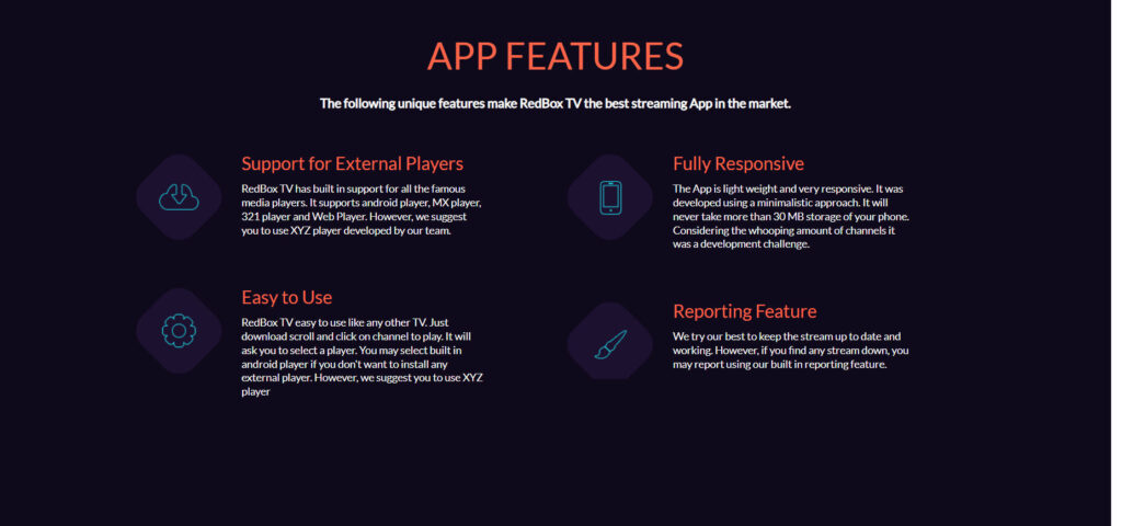 app features