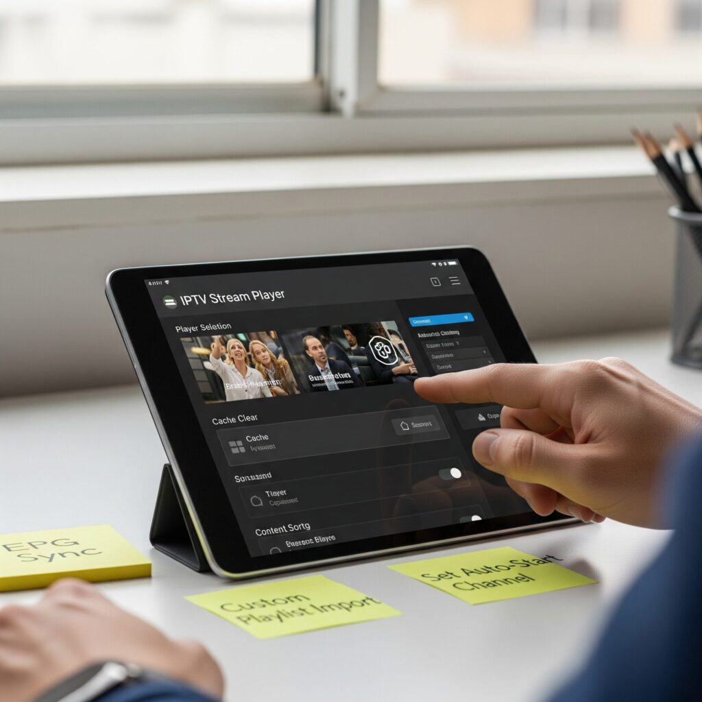 Use IPTV Stream Player