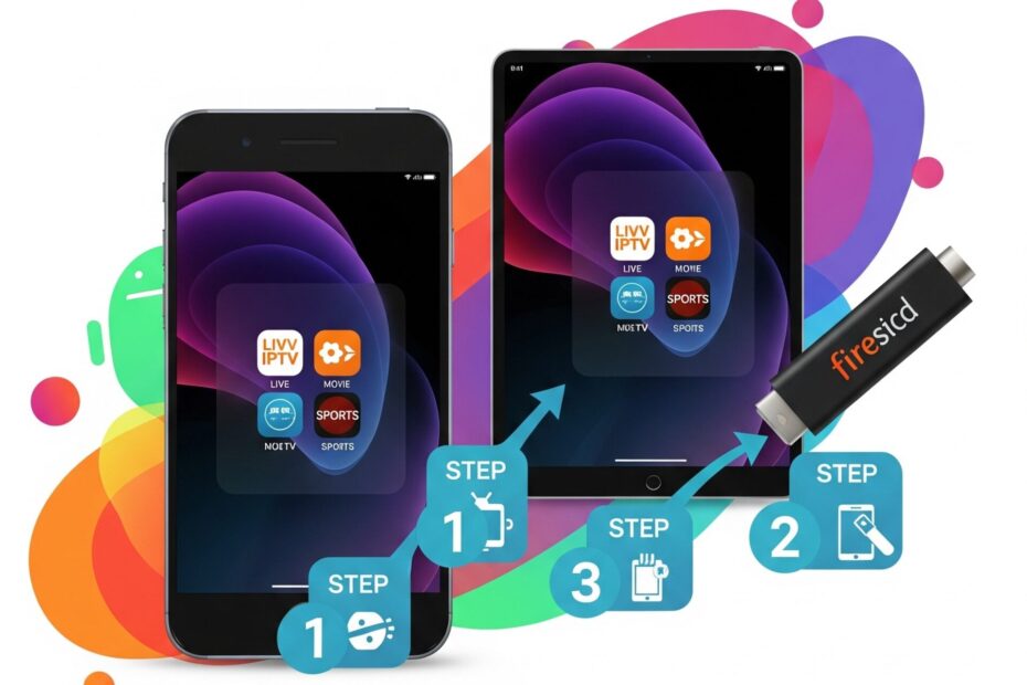 Install and Use IPTV Stream Player on Android, iOS, and Firestick